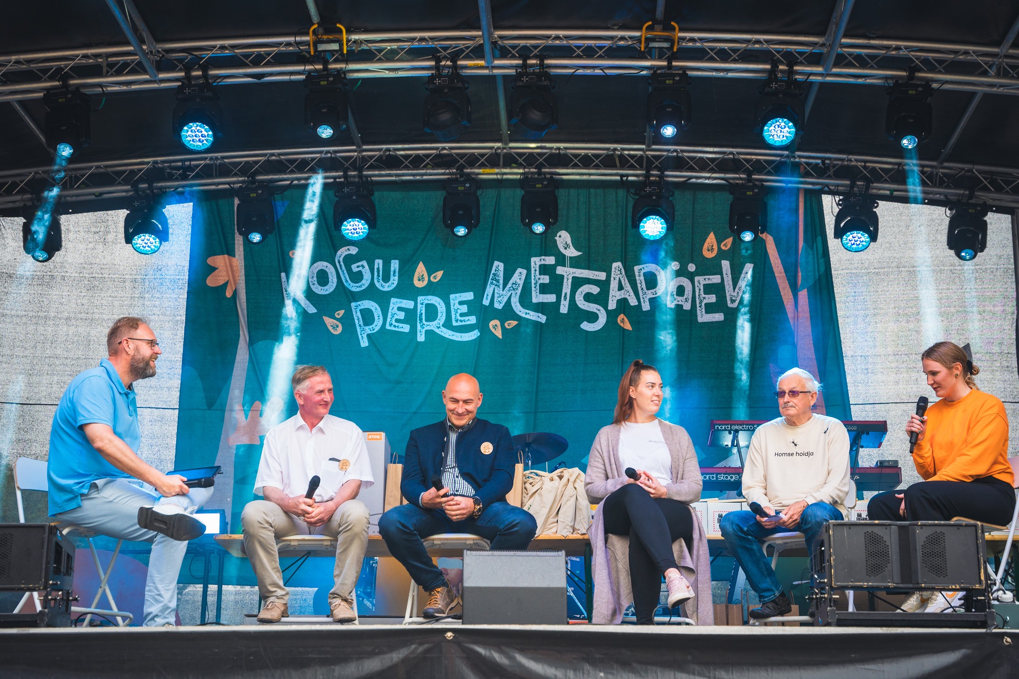 Parima metsamajandaja konkursi žürii vestlusring Kogu pere metsapäeval 