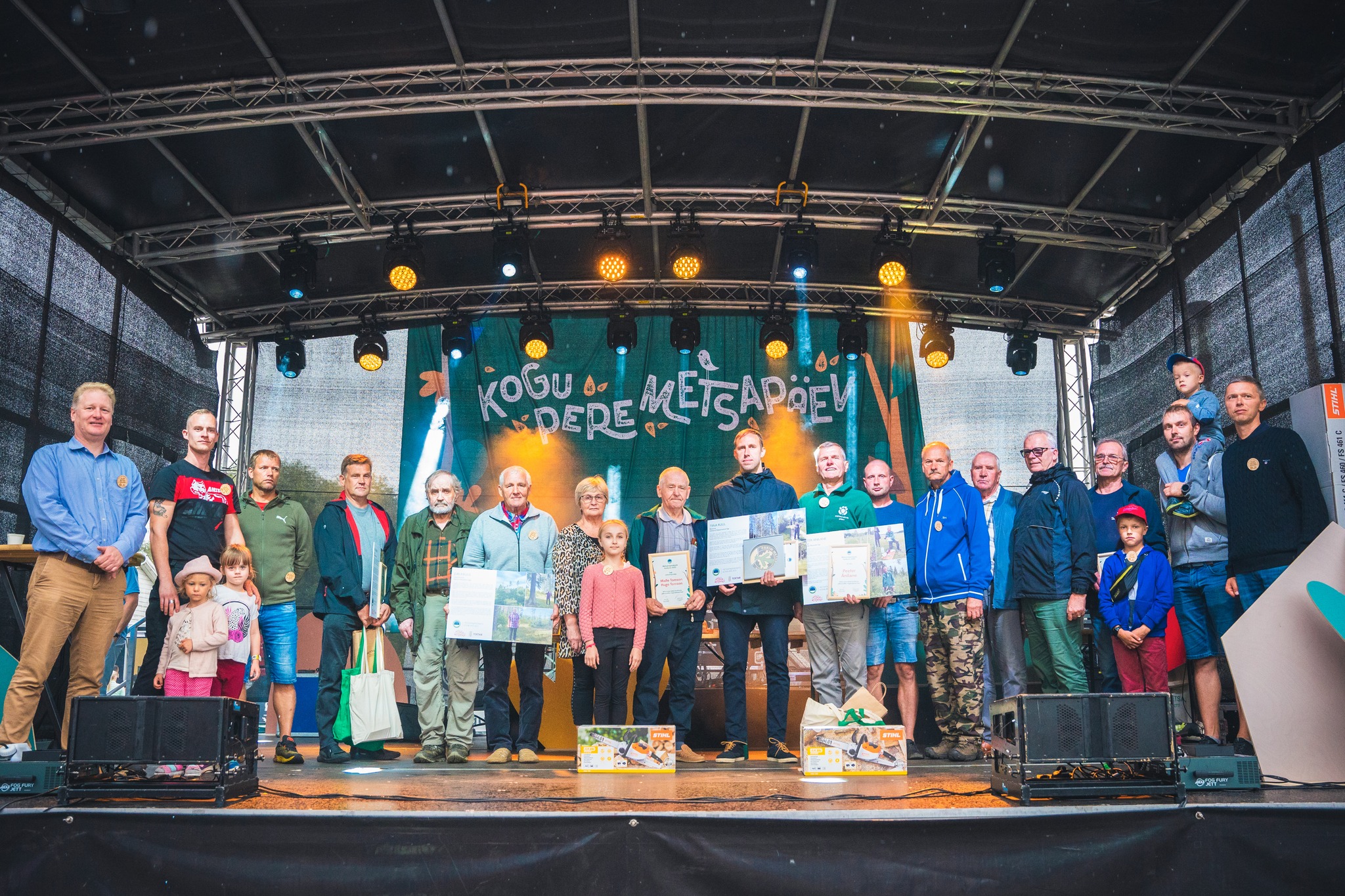 Metsamajandajate konkursi võitjad 2023 (Foto: Eesti Erametsaliit)