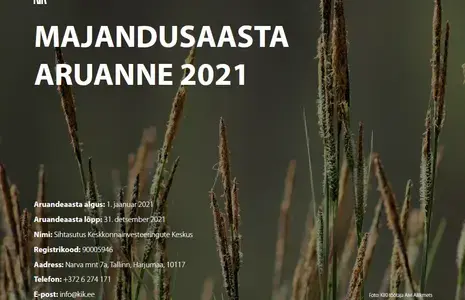 Majandusaasta aruanne 2021