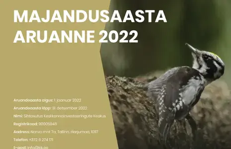 Majandusaasta aruanne 2022