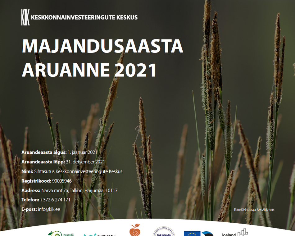 Majandusaasta aruanne 2021